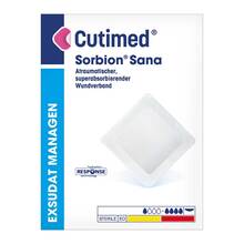 Sorbion Cutimed Sana Wundauflage 22x22 cm 24 St