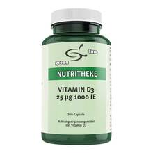 Vitamin D3 25 µg 1.000 I.E. Kapseln 360 St