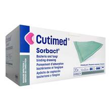 Cutimed Sorbact Saugkompressen 10x20 cm 20 St