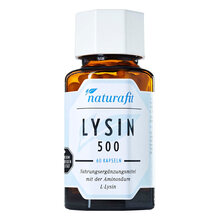 Naturafit Lysin 500 Kapseln 60 St