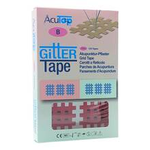 Gitter Tape Acutop Akupunkturpflaster 2x3 cm pink 120 St