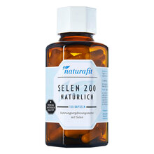Naturafit Selen 200 nat&uuml;rlich Kapseln 180 St