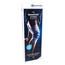 Abbildung: Genutrain Kniebandage Comfort Größe 6 schwarz 1 St, Bandage PZN 12517234 