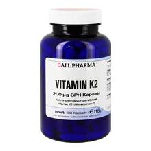Vitamin K2 200 µg GPH Kapseln 180 St