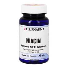 Niacin 250 mg GPH Kapseln 60 St