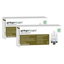 Ginkgo-Loges Injektionsl&ouml;sung D 4 Ampullen 100x2 ml