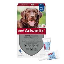 Abbildung: Advantix Spot-on Lösung Hund 25 - 40 kg 4X4.0 ml, Lösung PZN 13814299 