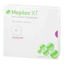 Mepilex XT 10x10 cm Schaumverband 10 St