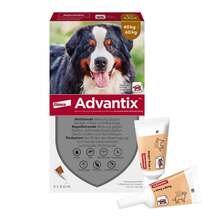 Abbildung: Advantix Spot-on Lösung Hund 40 - 60 kg 4X6.0 ml, Lösung PZN 14018400 