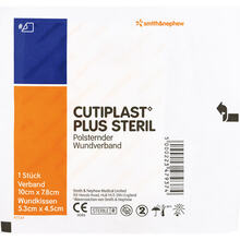 Cutiplast Plus steril 7,8x10 cm Verband 55 St