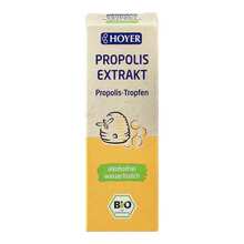 Abbildung: Hoyer Propolis Extrakt Bio alkoholfrei wasserlöslich 30 ml, Tropfen PZN 14437479 