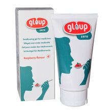 Gloup Zero Medikamenteneinnahme Gel Himbeere 75 ml
