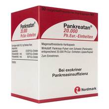 Pankreatan 20.000 Ph.Eur.-Einheiten magensaftresistent Hartkapseln  50 St