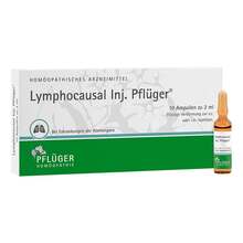 Abbildung: Lymphocausal Injektion Pflüger Ampullen 10X2 ml, Ampullen PZN 15892174 
