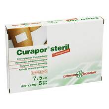 Curapor Wundverband steril transparent 5x7 cm 5 St