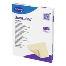 Grassolind Salbenkompressen 10x10 cm steril 10 St