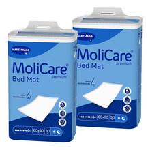 Molicare Premium Bed Mat 9 Tropfen 60x90 cm 2x30 St