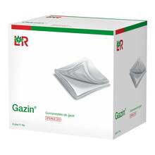 Gazin Mullkomp.10x10 cm steril 8fach 25x2 St