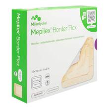 Mepilex Border Flex Schaumverband haft.10x10 cm 10 St