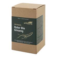 Roter Bio Ginseng Kapseln 100 St