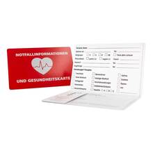 Abbildung: Notfall-Info-Kartenhülle für die Gesundheitskarte 1 St PZN 16769470 