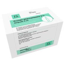Procain pharmarissano 2% Injektionsl&ouml;sung Ampullen 2 ml 50x2 ml