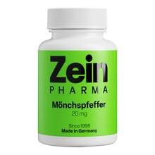 Abbildung: Mönchspfeffer 20 mg Kapseln Zeinpharma 90 St, Kapseln PZN 17240263 