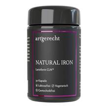 Abbildung: Natural Iron magensaftresistente Kapseln 30 St, Kapseln magensaftresistent PZN 17268190 