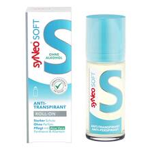 Abbildung: syNeo 5 soft Antitransparent ohne Alkohol Roll-on unisex Flaschen, 50 ml PZN 17393340