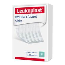 Leukoplast wound closure strip 6x38 mm wei&szlig; 10x6 St