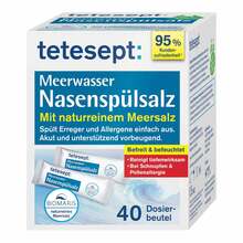 tetesept Meerwasser Nasensp&uuml;lsalz 40 St