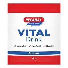 Megamax Vital Drink Schoko Pulver 42 g