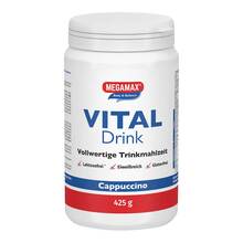 Megamax Vital Drink Cappuccino Pulver 425 g