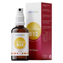 Vitamin B12 + B6 + Fols&auml;ure Mediakos Vital Spray 50 ml