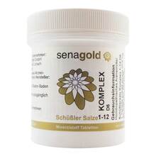 Abbildung: Schüssler Salz Komplex Nr.1 - 12 Tabletten 400 St, Tabletten PZN 18338521 