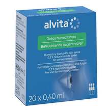 Alvita befeuchtende Augentropfen 20x0.4 ml