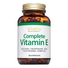 Abbildung: Complete Vitamin E Komplex hochdosiert Kapseln 60 St, Kapseln PZN 18600930 