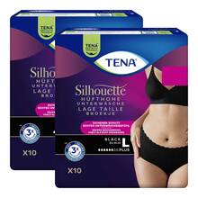 Tena Silhouette Plus L black Inkontinenz Pants 2x10 St