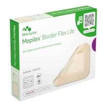 Mepilex Border Flex Lite Schaumverband 4x5 cm 10 St