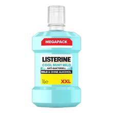 Listerine Cool Mint milder Geschmack Mundspülung 1 l