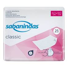 Sabanindas Classic 60x90 cm Einmalauflagen 25 St