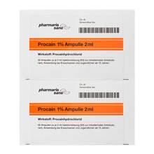 Procain pharmarissano 1% Injektionsl&ouml;sung Ampullen 2 ml 100x2 ml