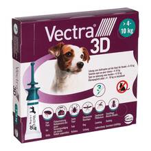 Abbildung: Vectra 3D Lösung z.Auftro.a.d.Haut für Hunde ü.4 - 10 kg 3 St, Lösung PZN 18910197