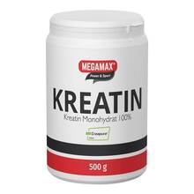 Abbildung: Kreatin Creapure Megamax Pulver 500 g, Pulver PZN 19130142 