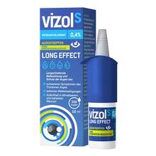 Abbildung: Vizol S 0,4% Long Effect Augentropfen 10 ml, Augentropfen PZN 19169629 