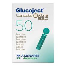 Glucoject Lancets Extra 33 G 50 St