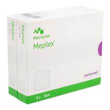 Mepilex 5x5 cm Schaumverband 10 St
