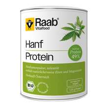 Raab Vitalfood Hanf Protein Bio Pulver 125 g