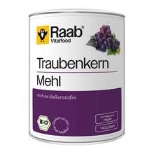 Raab Vitalfood Traubenkernmehl Bio Pulver 140 g