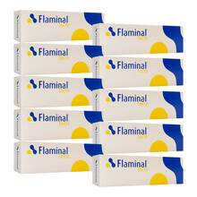 Flaminal Forte antimikrobi.Enzym Alginat Verband Tube 10x10 g